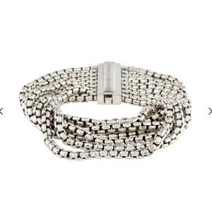 David Yurman Box Chain Eight Row Bracelet